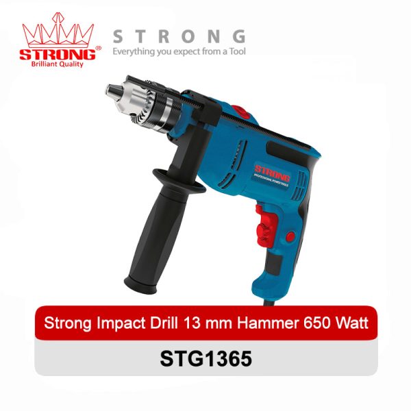 Strong Impact Drill 13 mm 650 Watt – Model STG1365