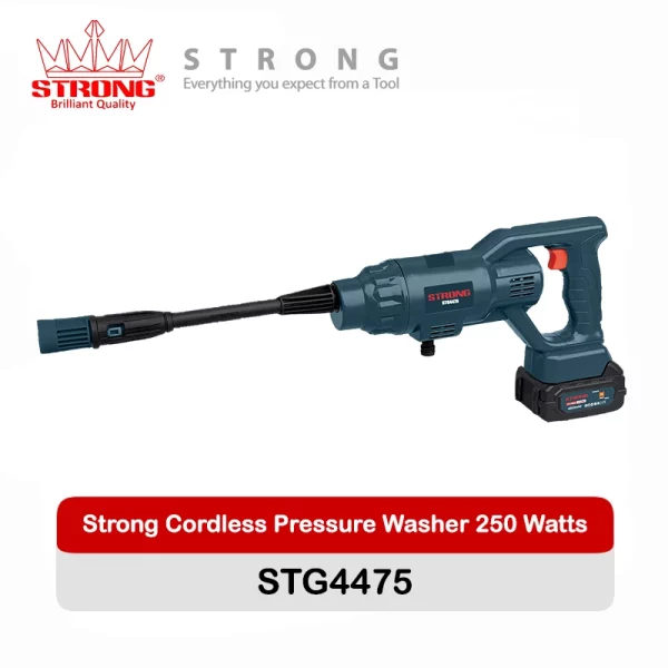 Strong Cordless Pressure Washer 250 Watt Model STG4475