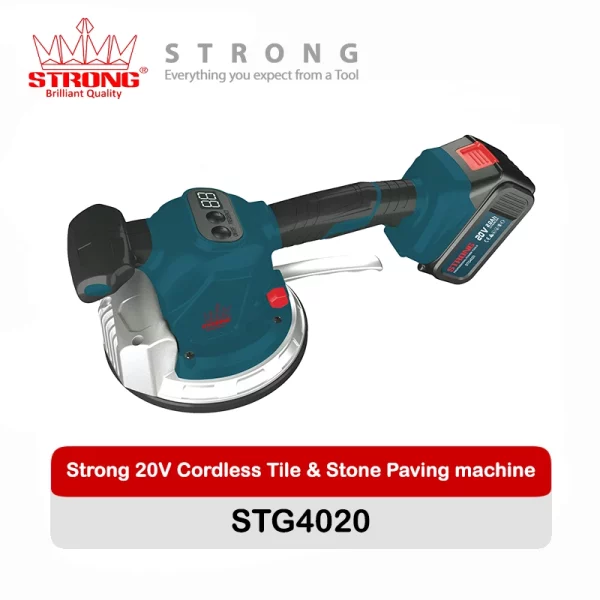 Strong 20V Cordless Tile & Stone Paving Machine Model STG4020
