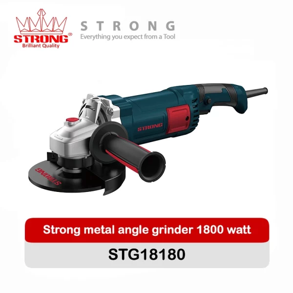 Strong metal angle grinder 1800 watt model STG18180